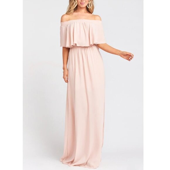 Show Me Your MuMu Dresses & Skirts - Show Me Your Mumu Hacienda Pink Dusty Blush Bridesmaid Maxi Dress P2213